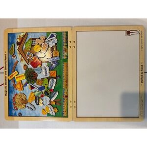 Melissa & Doug Magnetic Weather & Seasons Board Wooden Educational Learning Toy